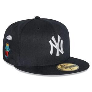 New York Yankees FRSH X Bad Bunny X MLB Navy 59FIFTY Fitted Hat Size 7 1/2